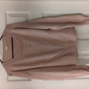 Aeropostale Cropped Pink Sweater